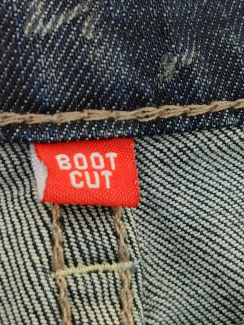 Firefly Denim Size 8 Bootcut Dark Wash Stretch Jeans